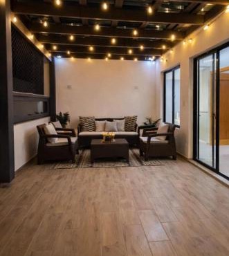 Spacious 4BR Penthouse Patio Perfect for Groups in Santiago de los Caballeros