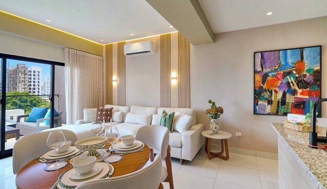 Spacious 1BR 1.5B apt ● Rooftop bbq, Gym ● Brand New ● La Julia, Santo Domingo in Santo Domingo