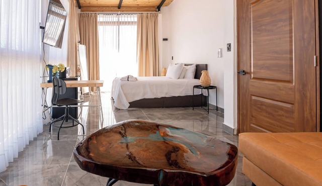 Spacious Room with Private Bathroom & Ocean View in San Felipe