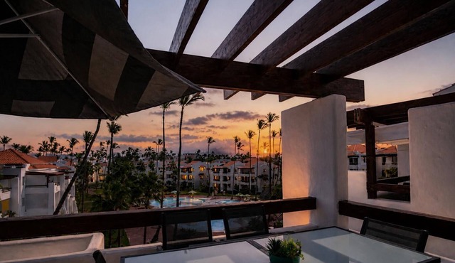 Stunning 2-BDR apartment with pool/sea view I-403 in BAVARO