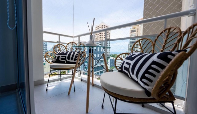 Stunning suite - 1 Bedroom Apartment with Rooftop Jacuzzi and Stunning View - 2 Guests in Santo Domingo