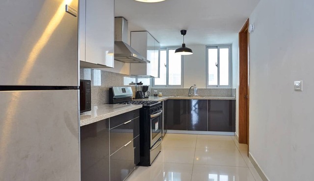 Stylish central location apartment, gym, terrace, whirlpool in Santo Domingo
