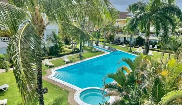 Superbe 2bd apt in gated community 2 steps from everything- Playa Popi in Las Terrenas