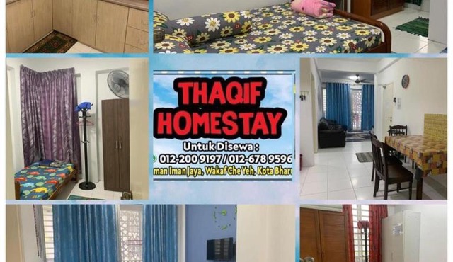 THAQIF HOMESTAY in Wakaf Che Yeh