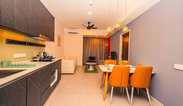 The Atrium Ampang by OKBnB - Beautiful 2 Bedroom Suite, 3 min to klcc in Kuala Lumpur