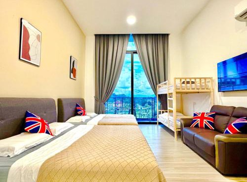 The Podium-Studio-Free 1 Parking-6 Pax-D333B in Kuching