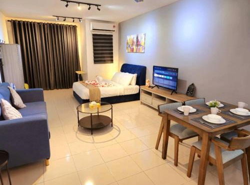 Tiara Imperio Studio Netflix 酒店风格与齐全家具设备