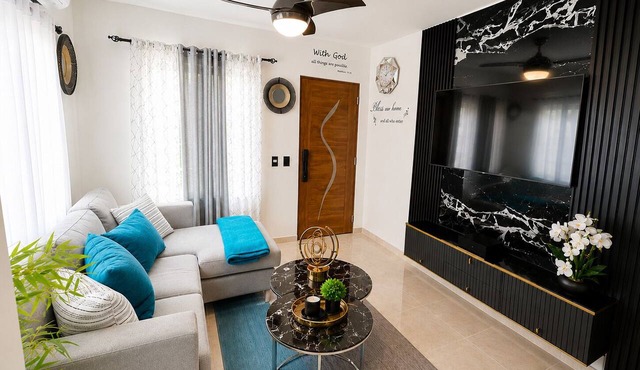 Tranquil 3-bedroom house with AC in lovely Punta Cana in Punta Cana