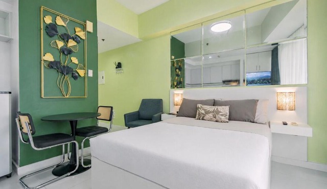 Tropical Retreat 24F Balcony Greenbelt Makati in Manila