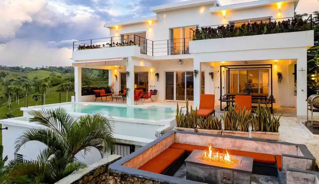 VeoMar - Casita Axel: villa de 4 dormitorios con vistas infinitas in Rio San Juan