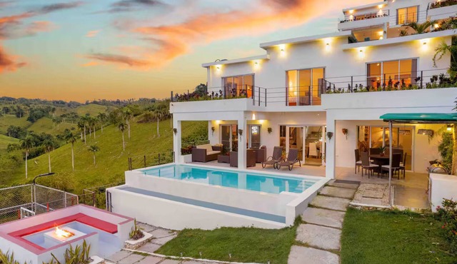 VeoMar-Casita Xander: villa de 4 dormitorios con vistas panorámicas in Rio San Juan