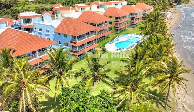 Victorian, 2 Bedroom Beachfront Condo in Cabarete in Cabarete