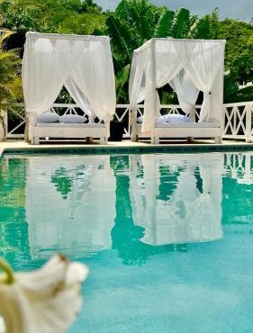 Villa blanca chambre d'hôtes vue sur mer in Las Terrenas