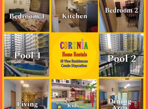 Vine Residences Condo Staycation in SM Novaliches Quezon City in Manila