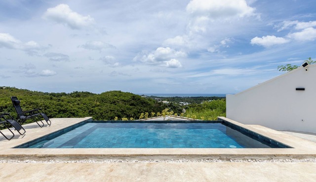 Wake Up Above the Clouds with Ocean & Mountain Views. in Las Terrenas