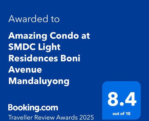 Barangka Ilaya Apartment | Amazing Condo at SMDC Light Residences Boni Avenue Mandaluyong