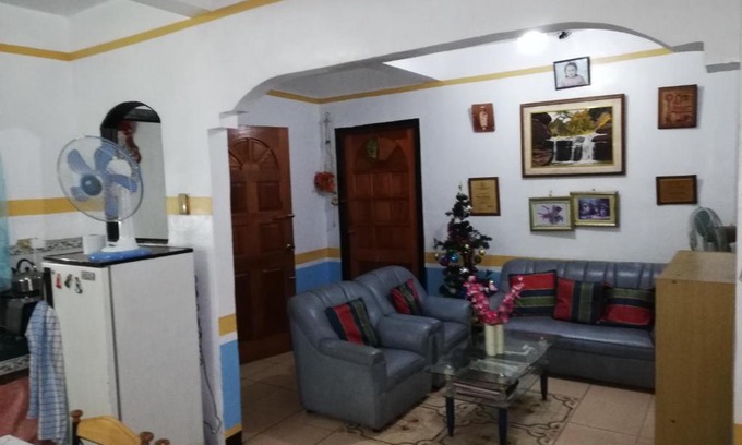 Manaoag House | Arlleane Sidney's Relaxation Home Master's Pink Bed Room