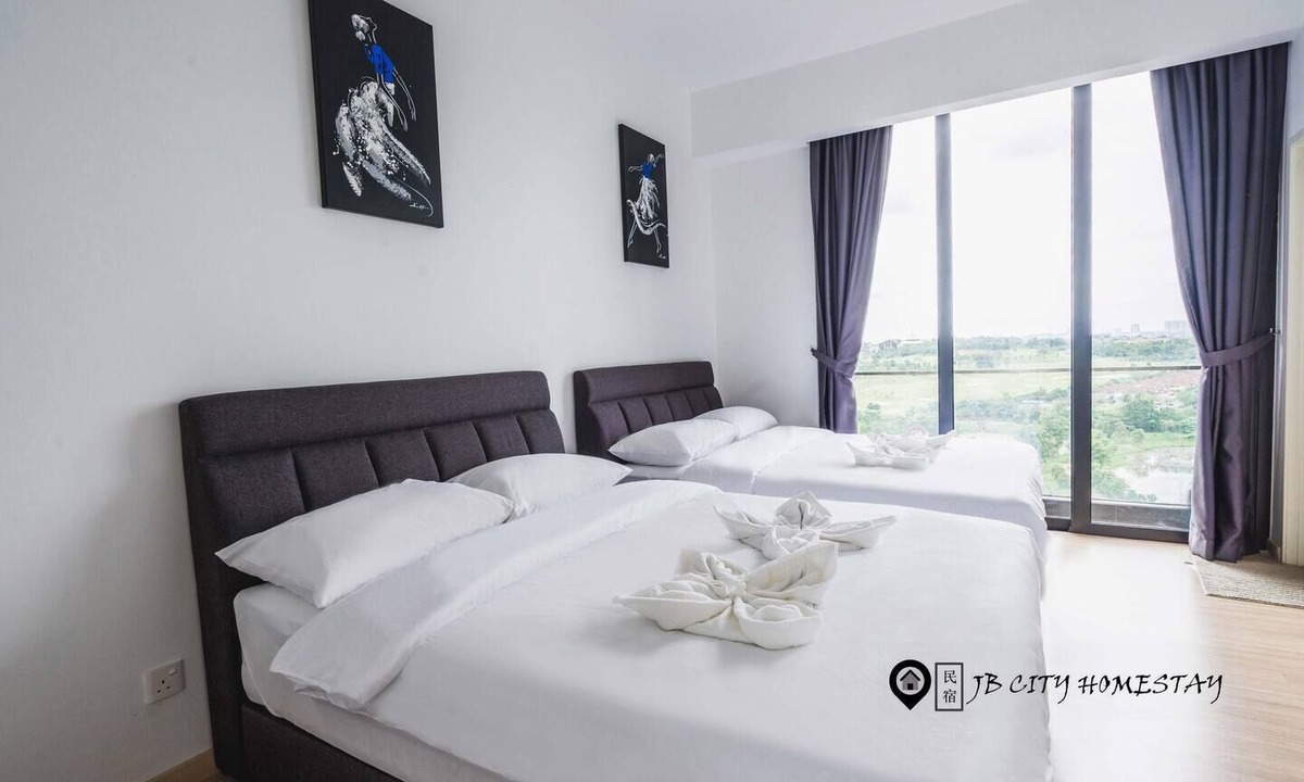 Tebrau Apartment | JB Mount Austin Cube 8 teens New Twin Queen beds