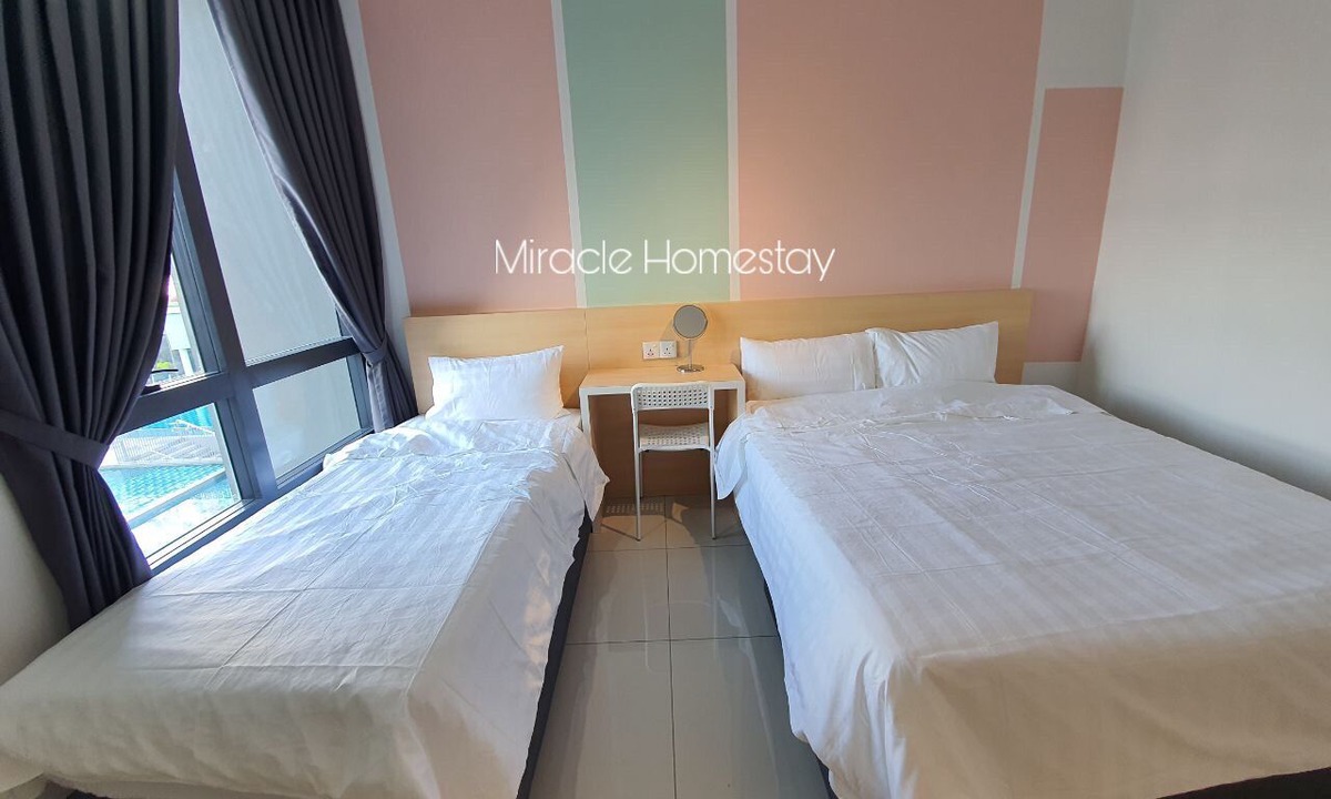 Kampung Bagan Dalam Condo | ❤️ Family Getaway ❤️| SunwayCarnival | Butterworth #8Pax