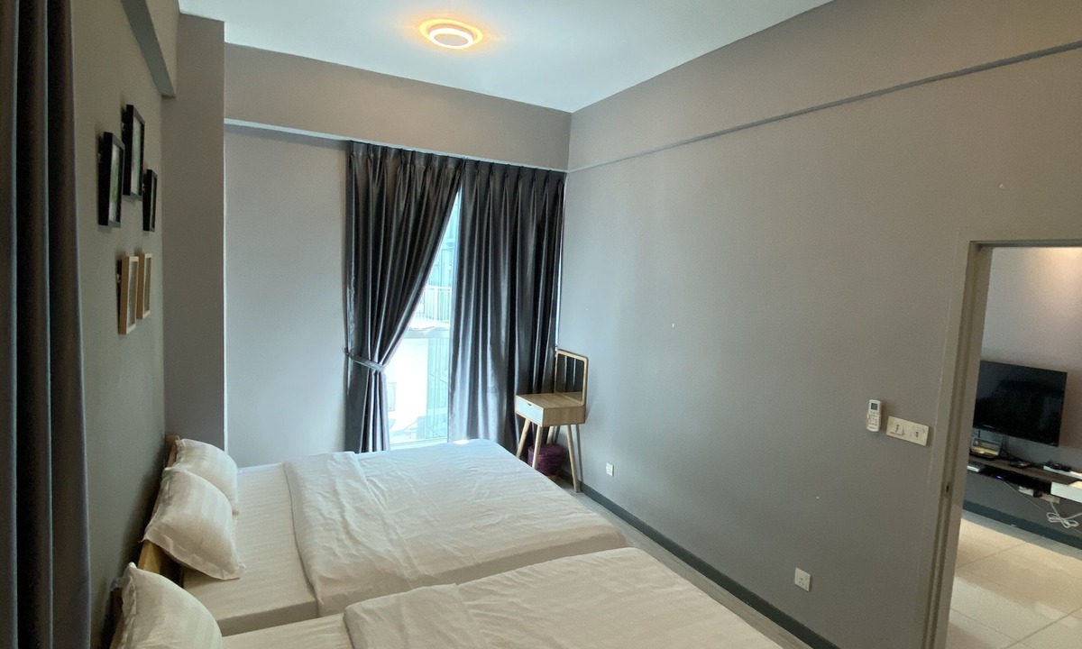 Kampung Sembulan Apartment | Sutera Avenue@[JiYun@吉云] # New & Modern homestay# 2bedr#up to 10pax#city centre
