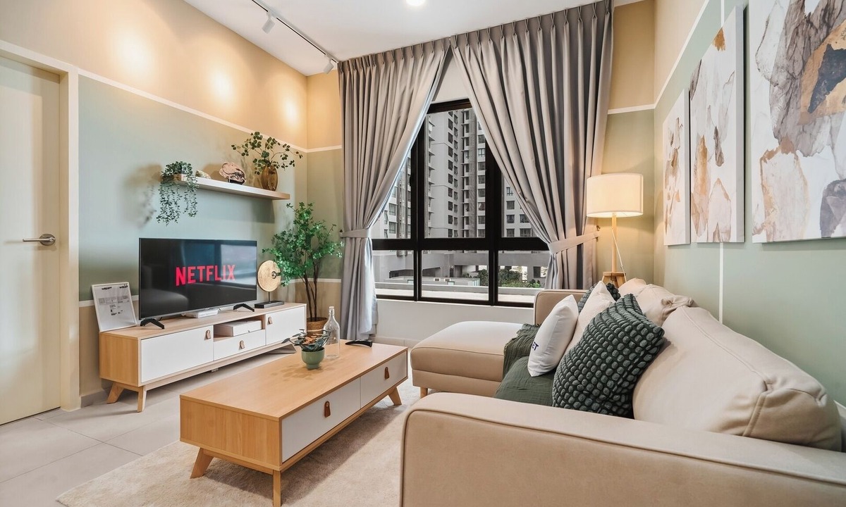 Seri Kembangan Apartment | Matcha Haven 4BR @ Meta Residence | Wi-Fi Included