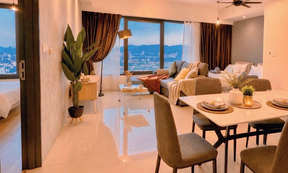 Downtown George Town Apartment | Spacious Modern Suite for 7 Guests