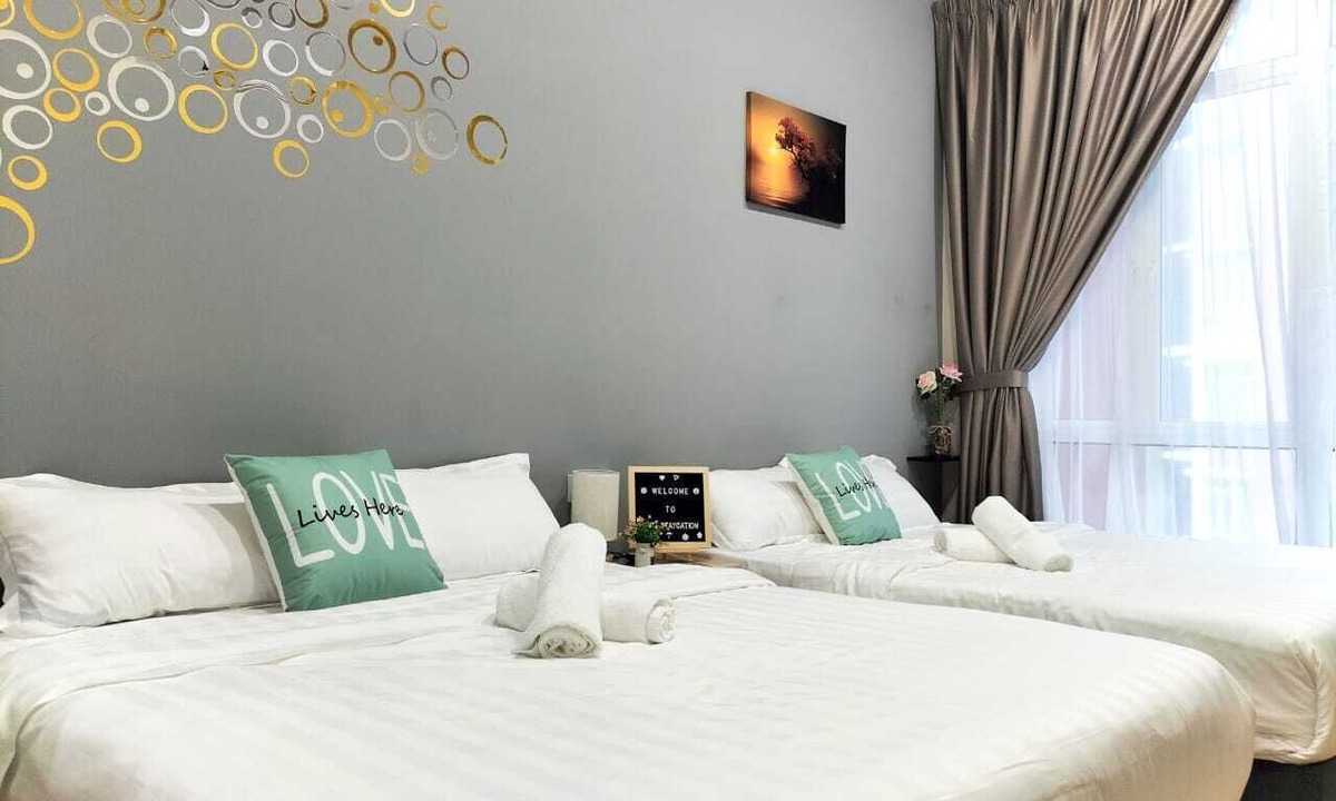 Kuantan Condo | 3 min to IIUM and town @Mahkota Valley Suite Indera Mahkota Kuantan#Netflix @WS