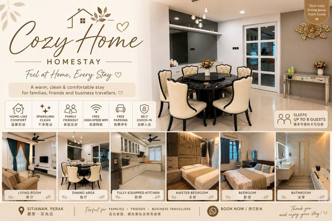 Ayer Tawar House | COZY HOME Ayer Tawar