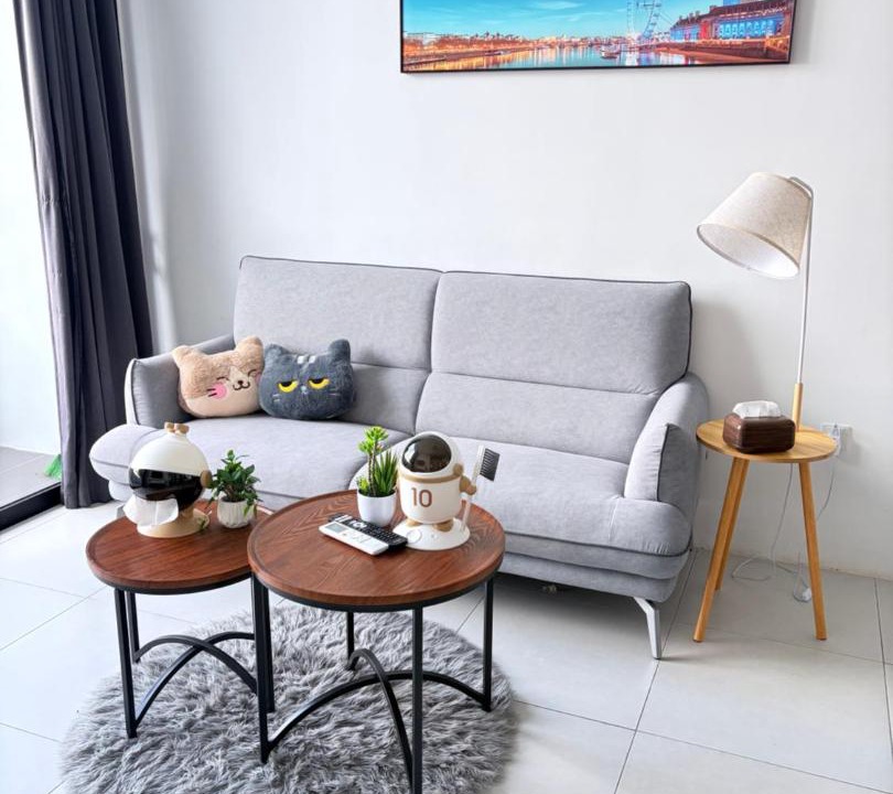 Taman Charming Apartment | The Podium Simple Style 3B2R 1 mins to AEON MALL