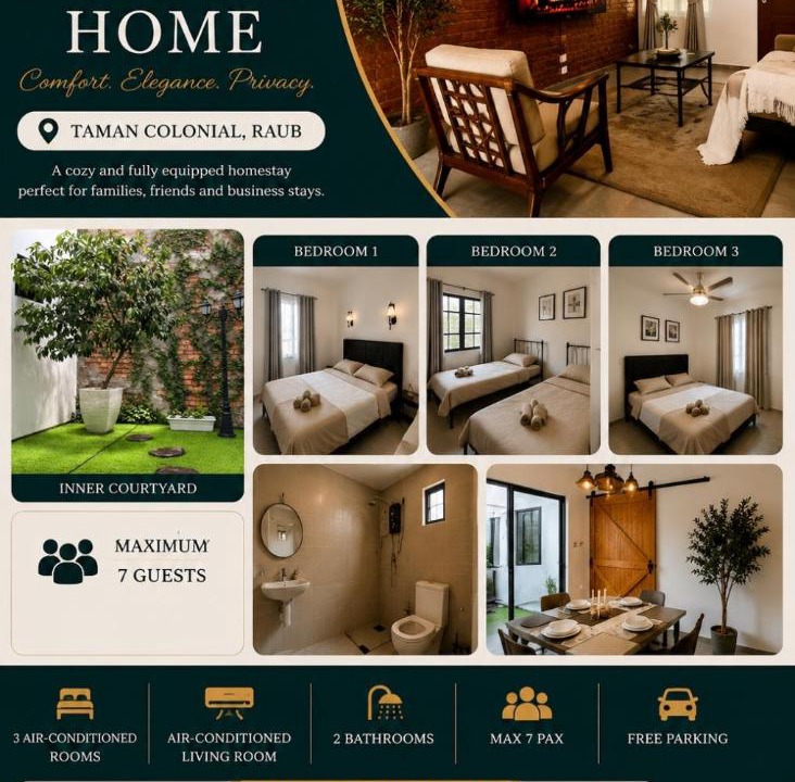 Taman Rotan Tunggal House | Duchess Home Taman Colonial