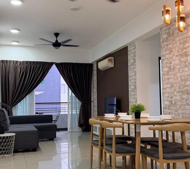 Taman Jubilee Apartment | H2H - Neo Casual - Majestic Ipoh Town Center - 8pax