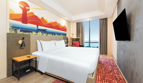 Suite, 1 King Bed with Sofa bed, Ocean View