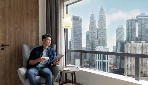 Deluxe Room, 1 King Bed, Tower (View)