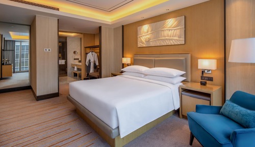 Deluxe Suite, 1 King Bed with Sofa bed