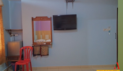 Deluxe Quadruple Room, 2 Queen Beds, City View