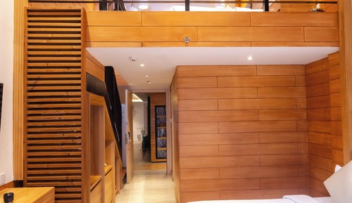 White Loft Room