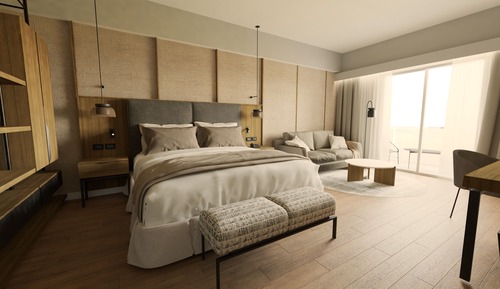 Premium Room, 1 King Bed, Balcony, Ocean View