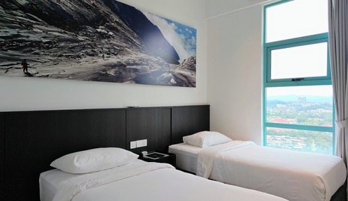 Deluxe Apartment, 2 Bedrooms, Balcony, City View