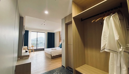 Room, Terrace, City View
