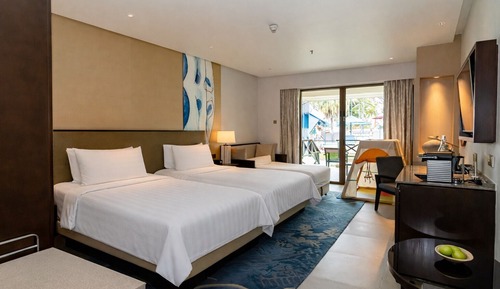 Family Twin Room, Terrace, Pool View (Tanjung )