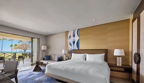 Family Room, 1 King Bed, Pool View (Tanjung, Terrace)