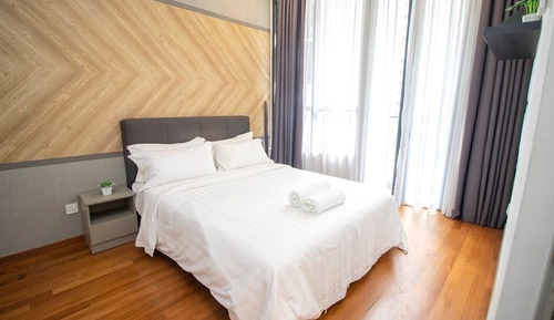 Apartment, 2 Bedrooms, City View
