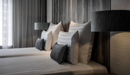 Deluxe Room, 2 Twin Beds, Sea View