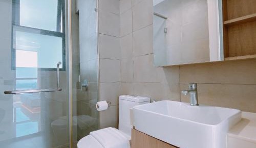 Three-Bedroom Apartment with Sea View