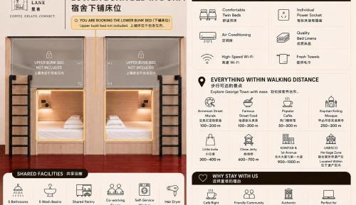 Bed in 8-Bed Mixed Dormitory Room