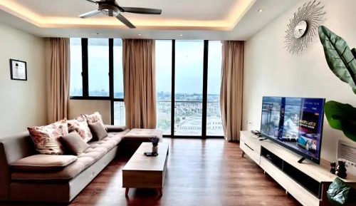Three-Bedroom Apartment with View