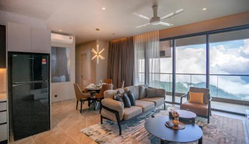 Three-Bedroom Premium Apartment with Balcony