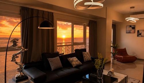 Three-Bedroom Apartment with Sea View