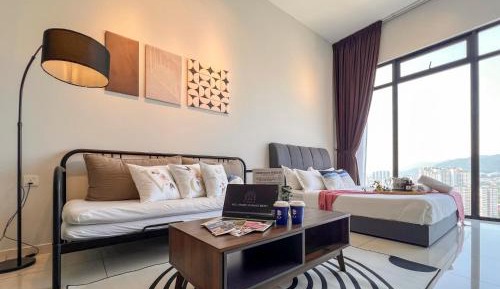 Two-Bedroom Apartment with Balcony