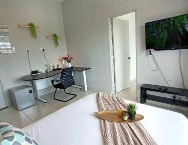 Studio with Balcony